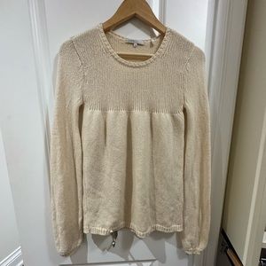 Vince wool and cashmere cream sweater